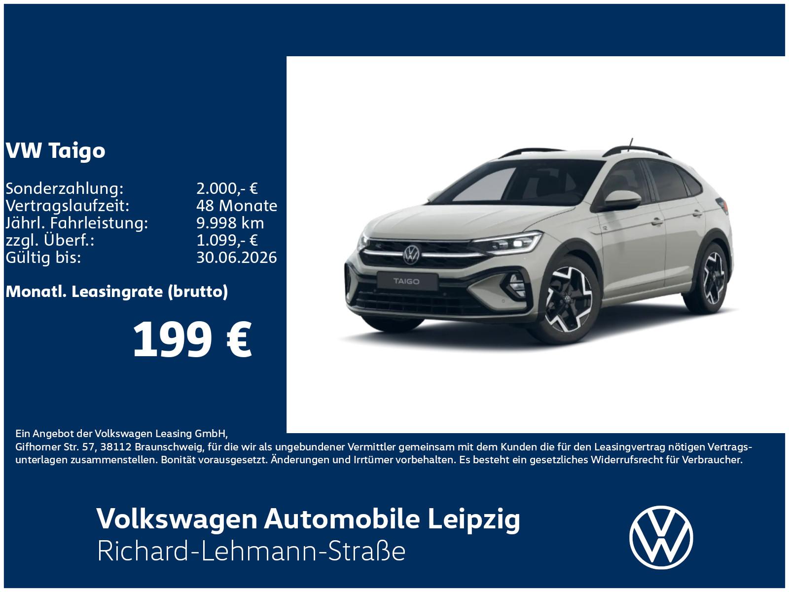 Volkswagen Taigo R-Line 1.0 l TSI 85 kW CLIMA*GJR