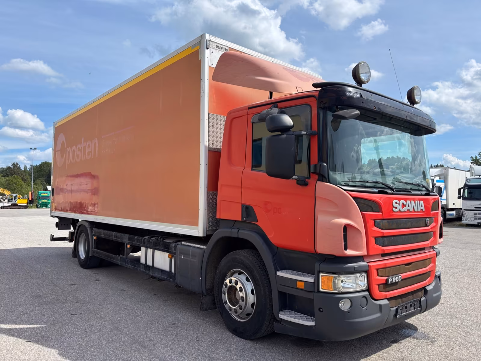 Scania P 280 4x2 EURO5 ULEFOSS Box