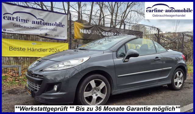 Peugeot 207 CC Platinum **1.Hand**79TKM**Klima Alu Shzg