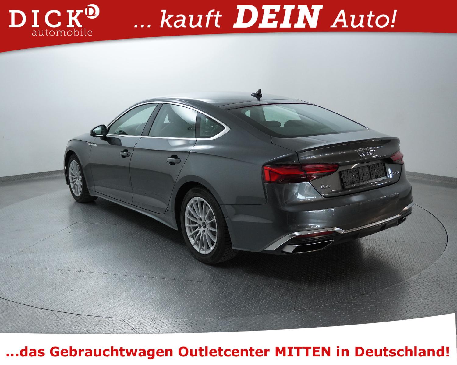 Audi A5 SB 40d S LINE SPORT LEDER+SHZ+NAV+KAM+LED+TEM, миниатюра 5