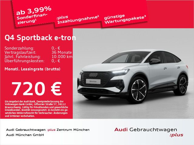 Audi Q4 Sportback 55 e-tron qu. S line AHK/Virtual+/N