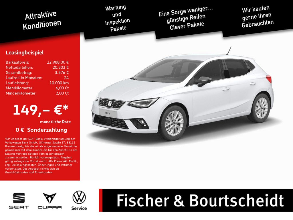 Seat Ibiza 1.0 TSI Xcellence SHZ NAVI ACC FACEL. LED
