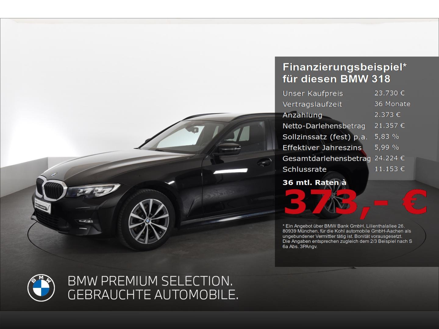 BMW 318 d Touring Klimaautomatik Anhängerkupplung Si