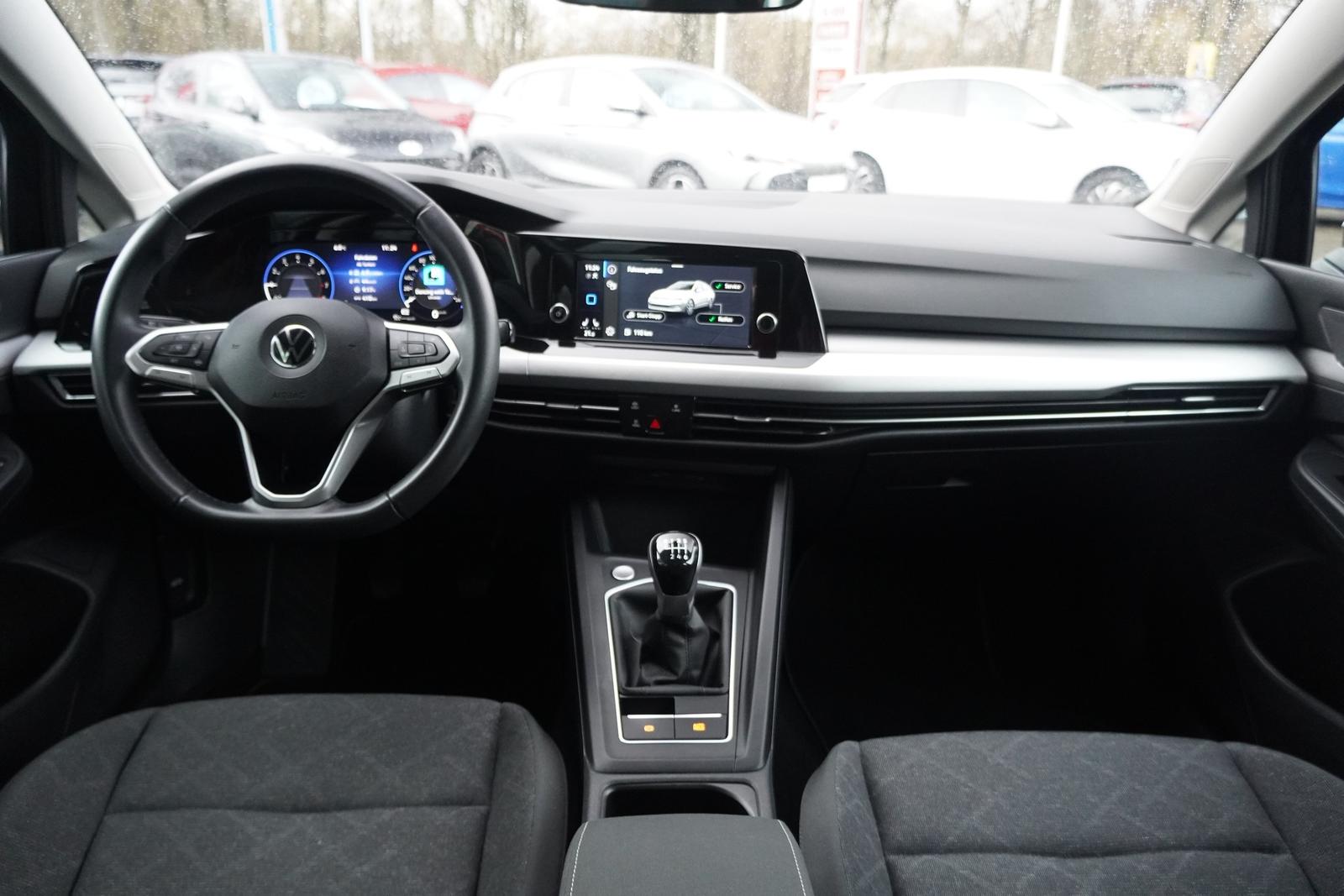 Volkswagen Golf VIII Variant 1.0 Life LED Klimaaut. DAB USB, миниатюра 13