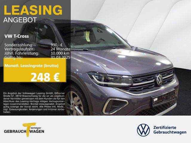 Volkswagen T-Cross 1.5 TSI DSG R-LINE IQ.LIGHT AHK KAMERA V