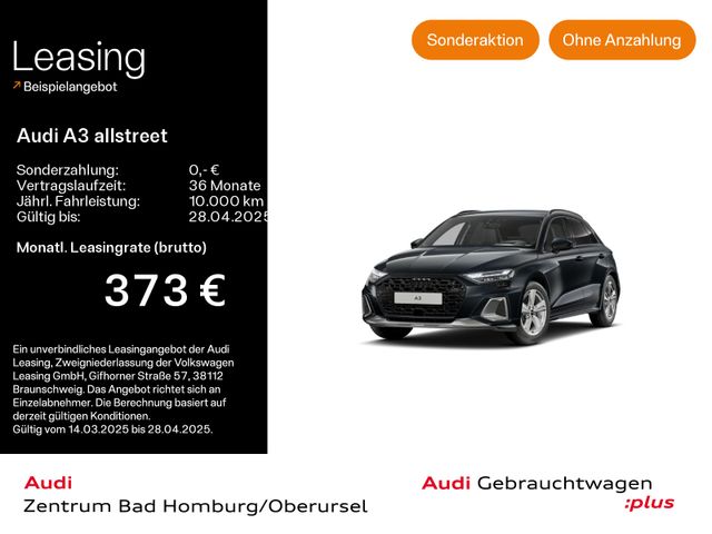 Audi A3 allstreet 35 TDI*Navi*LED*Alu*AHK*HUD*SONOS*P