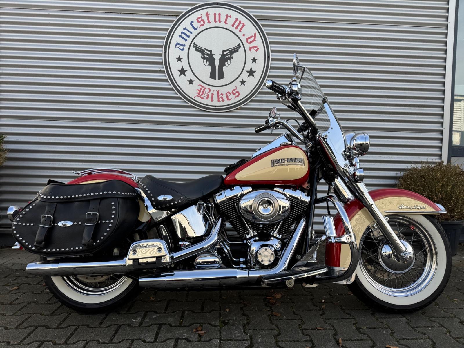 Harley-Davidson FLSTC Heritage Softail Classic Evo Look