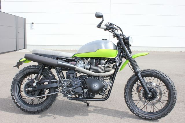 Triumph BONNIE XC Bonneville T100  Scrambler Umbau