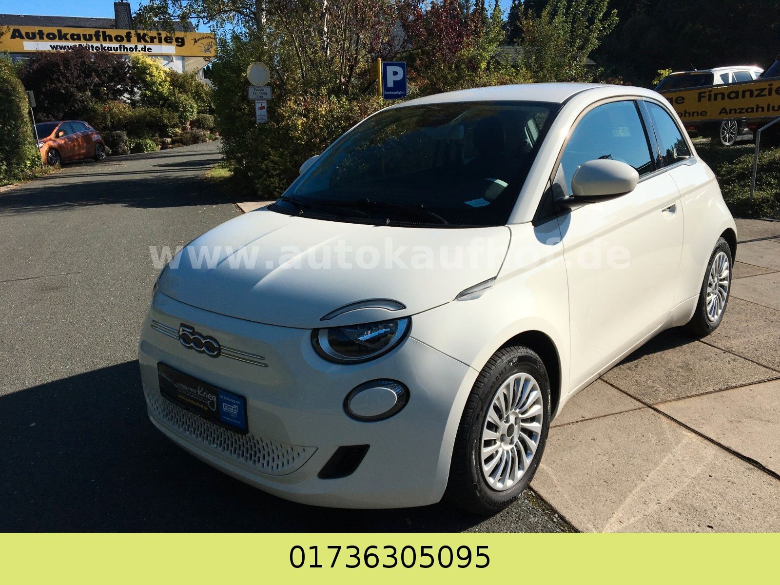 Fiat 500e  Tempomat, Carplay / Android Auto