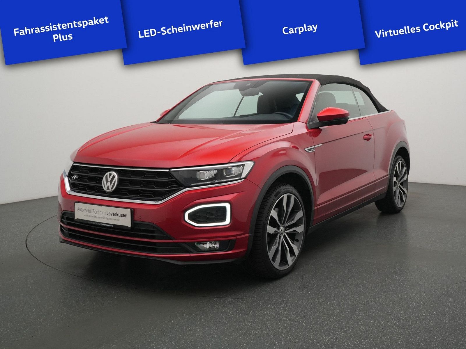 Volkswagen T-Roc Cabrio R-Line AHK NAVI VIRT ACC LEDER SHZ imagem 3