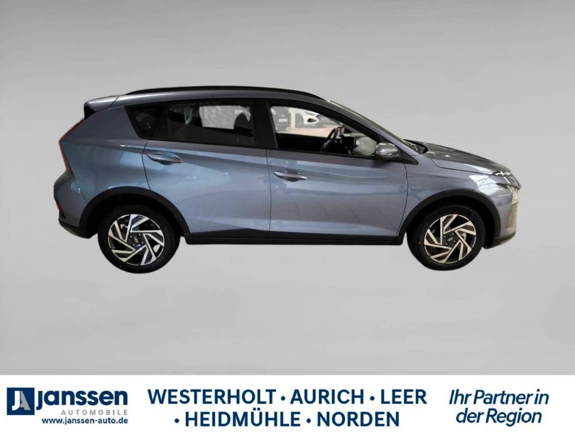 Fahrzeugabbildung Hyundai BAYON Trend Navi Digitales Cockpit PDC LED Schei