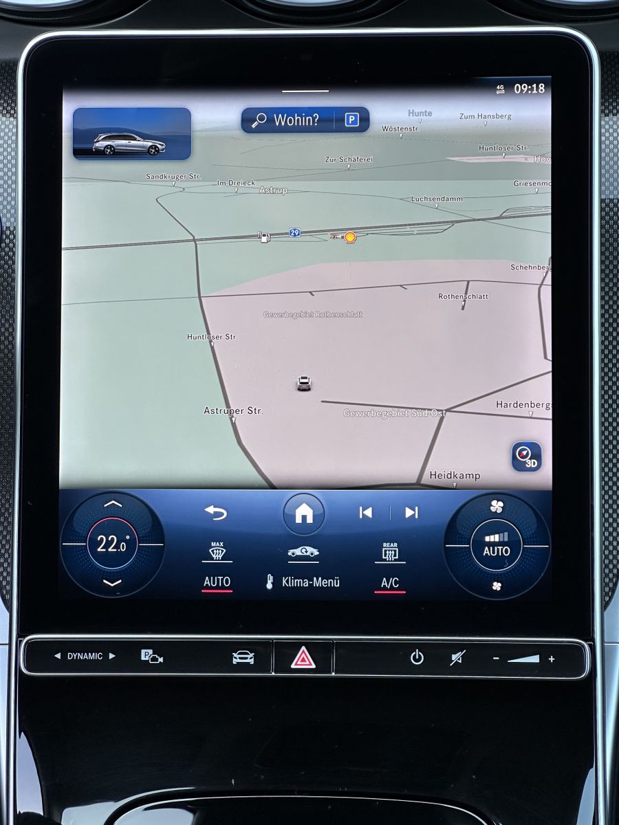 Fahrzeugabbildung Mercedes-Benz C 300d T AMG-Line NAV+LED+AHK+HUD+BURMESTER+KAM