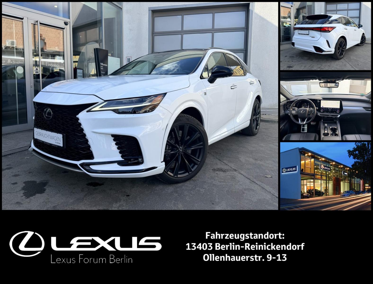 Lexus RX 500 h 2,4 Turbo HEV DIRECT4 F SPORT+*Panoramad