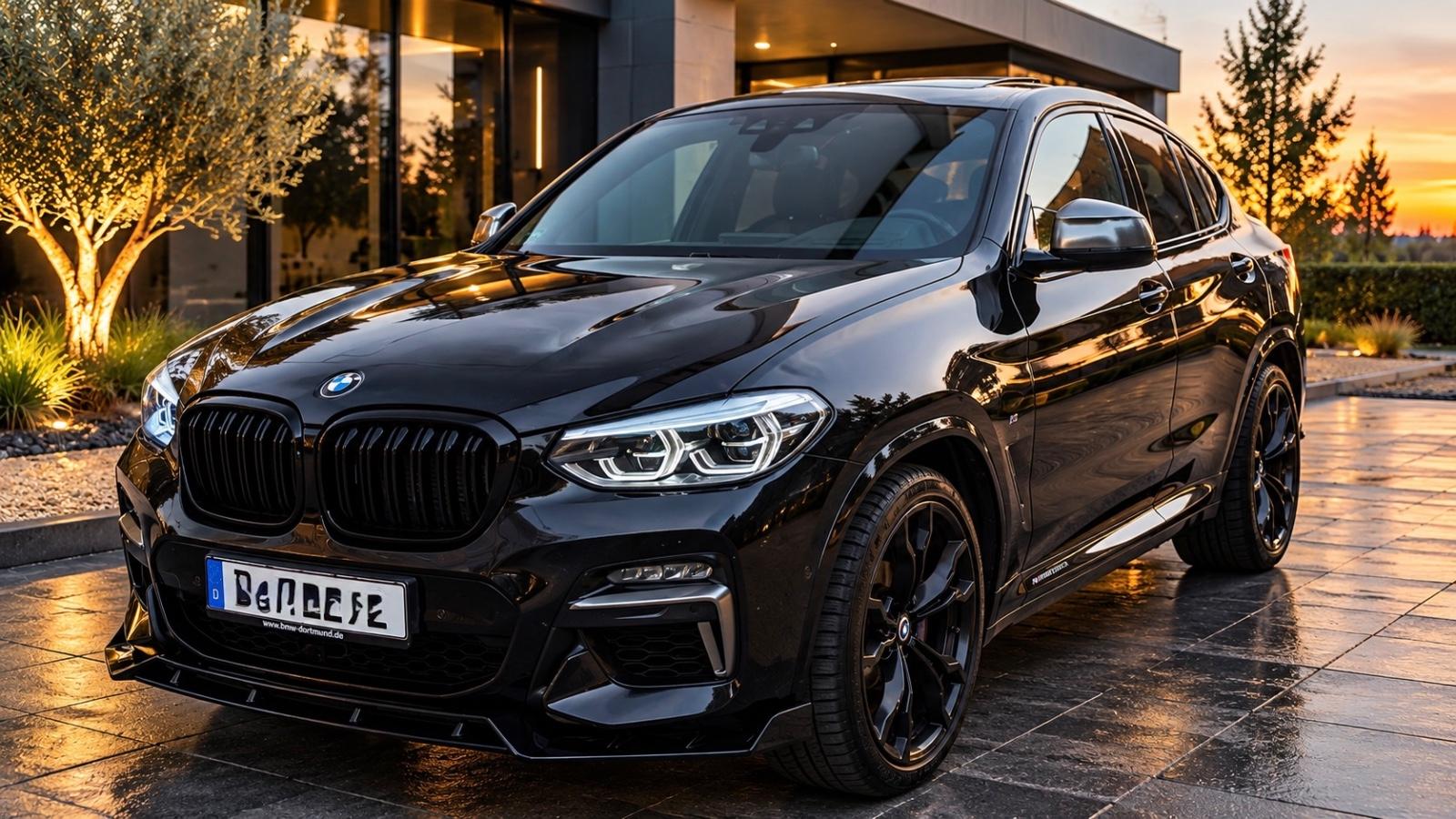 BMW X4 M40d PRE LCI 340 PS PANORAMA HUD AMBIENTE, миниатюра 3