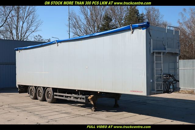 Schwarzmüller SPA 3/E, 92 m3, LIFT AXLE, AXLES SAF, TARPAULIN