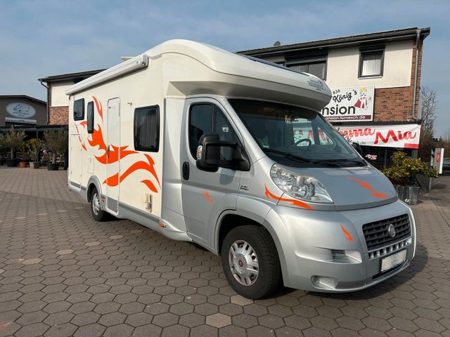 Chausson Flash 26/Festbett+Hubbett/Garage/2xKlima/Solar