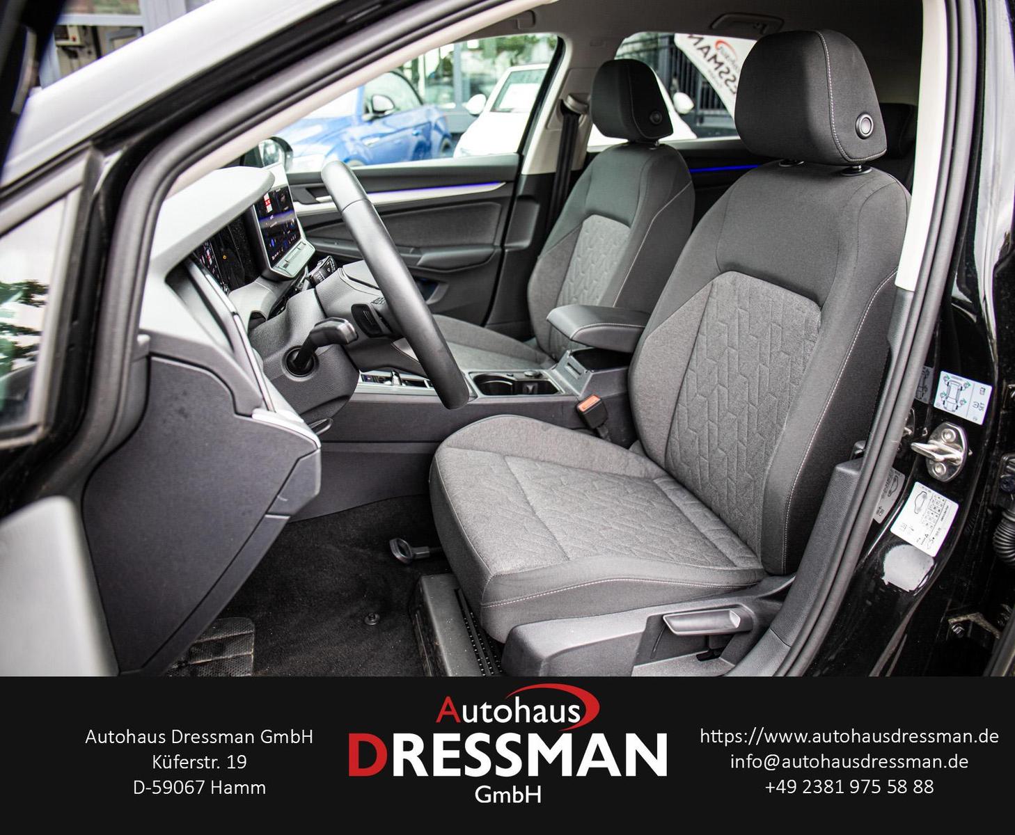 Volkswagen Golf 1.5 eTSI Life LED ACC SITZ/LENKHZG PDC, миниатюра 11