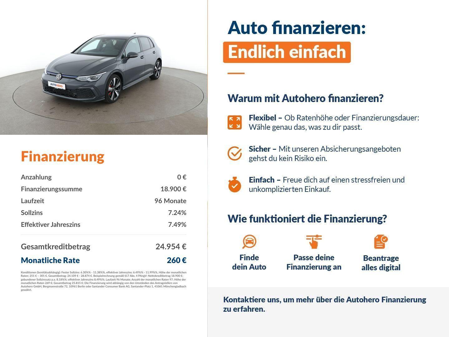 Volkswagen Golf VIII 1.4 GTE Aut.*NAVI*PDC*ACC*
