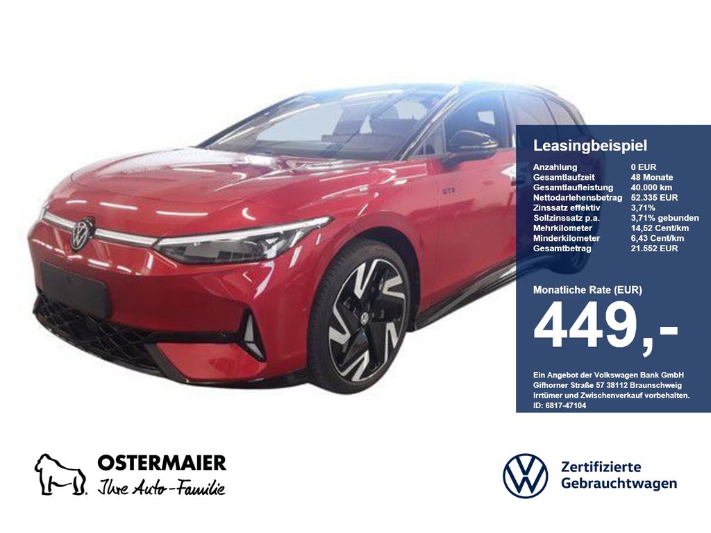 Volkswagen ID.7 Tourer GTX 340PS NP.82T ACC.5J-G.WÄRMEPUMPE