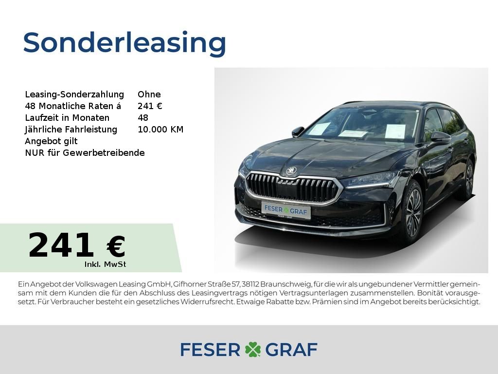 Skoda Superb Combi 2.0 TDI Selection DSG AHK Navi RüKa