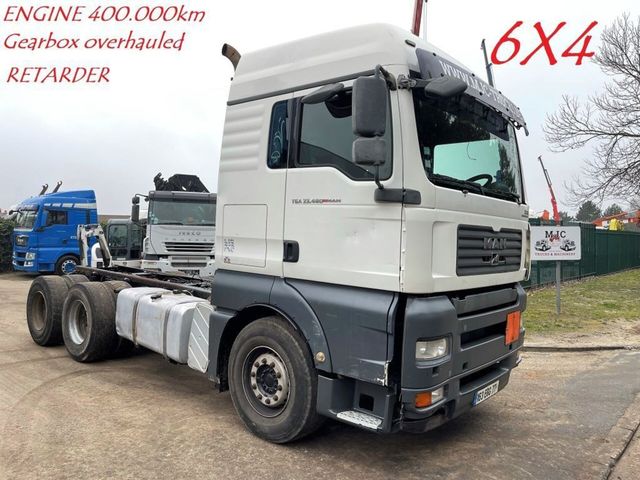 MAN TGA 33.480 6x4 MANUAL GEARBOX ZF - RETARDER - 13