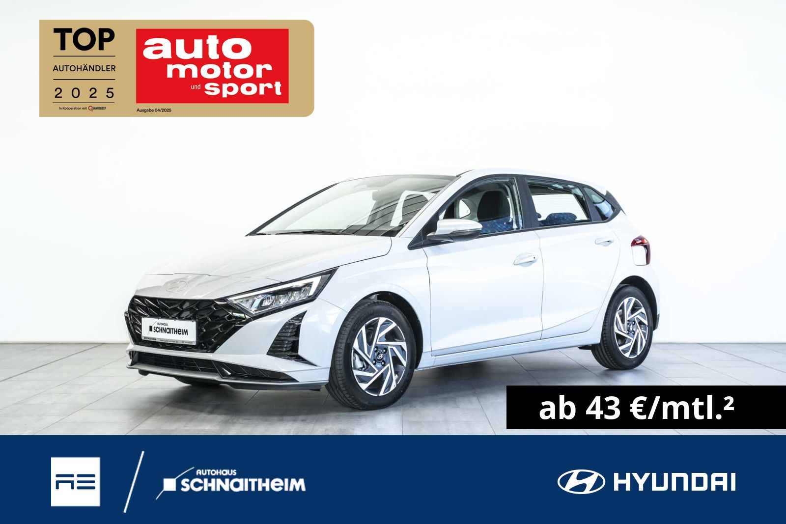 Hyundai i20 Trend MJ25 1,0 T-GDi 100 PS 7-DCT Komfort-P