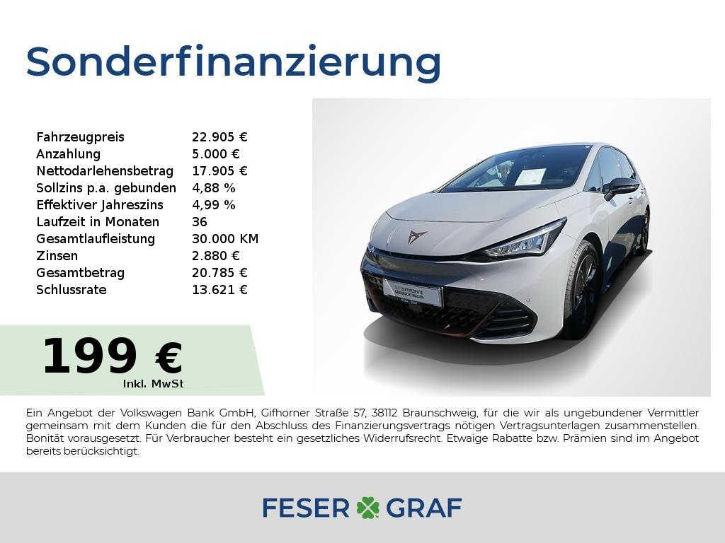 Cupra Born 150kW KAMERA/LED/ACC/NAVI