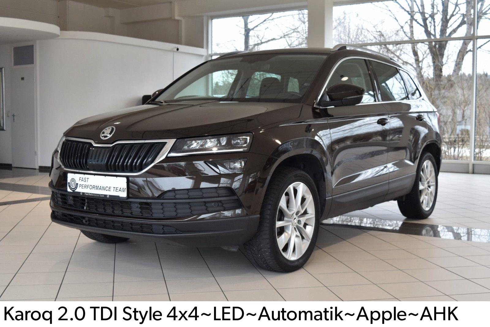 Skoda Karoq 2.0 TDI Style 4x4~LED~Automatik~Apple~AHK