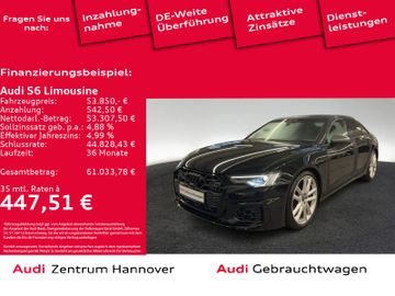 Audi Leasingangebot: Audi S6 Limousine 3.0 TDI quattro Head-Up Standh Pano