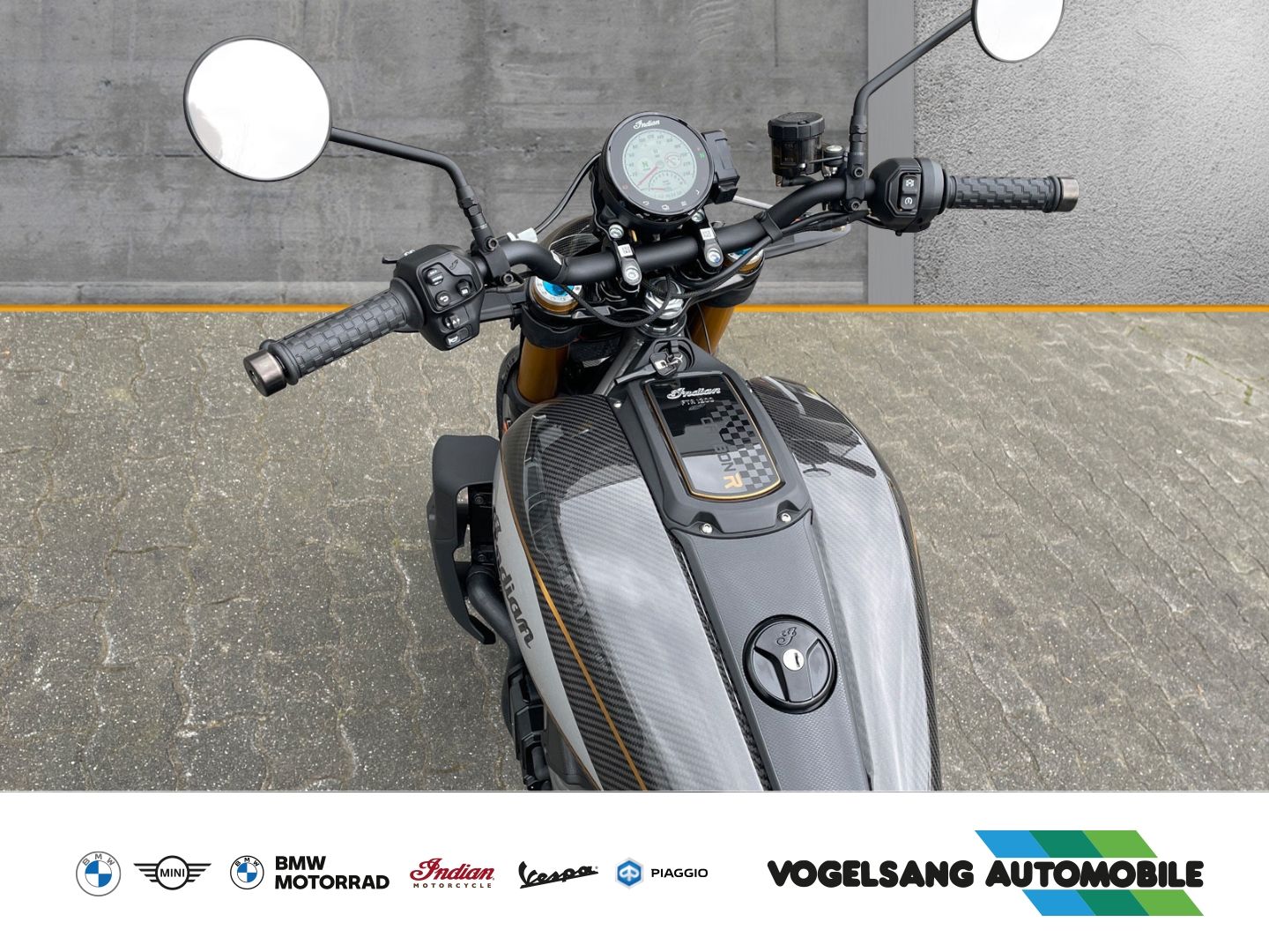 Fahrzeugabbildung Indian FTR R Carbon 1200 AKTIONSPREIS !!! Öhlins Fahrwe