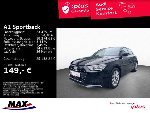 A1 Sportback 30 TFSI SMARTPHONE+PDC+KLIMA+TEMPO+