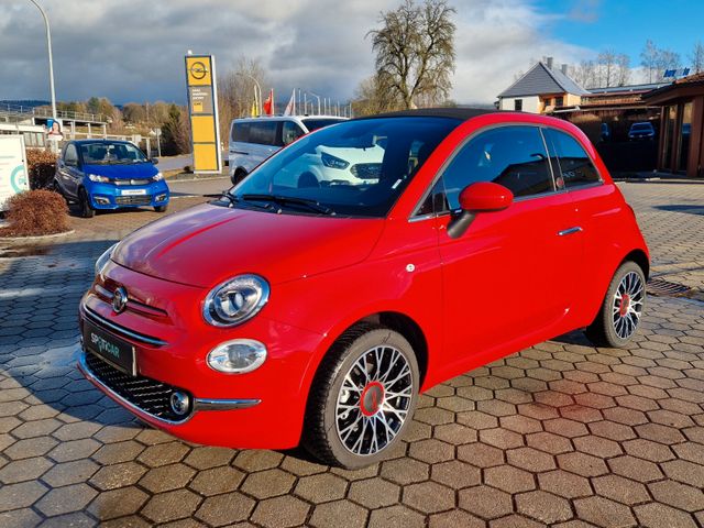 Fiat 500C  Hybrid -  RED - NAVI - Klima.....