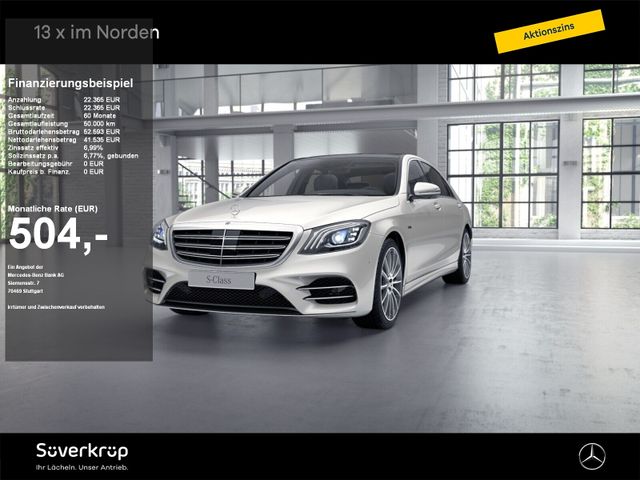 Mercedes-Benz S 560 e Lang BURM AMG DISTR SPUR PANO 360 MEMO