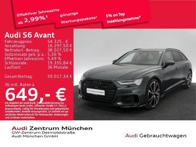 AUDI S6 Avant TDI UPE:109" Pano/Matrix/S-Sitze/Leder/