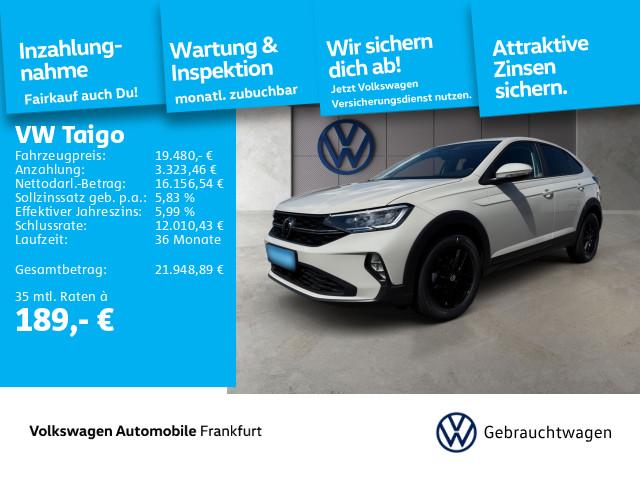 Volkswagen Taigo 1.0 TSI DAB+ LED FrontAssist LM Felgen