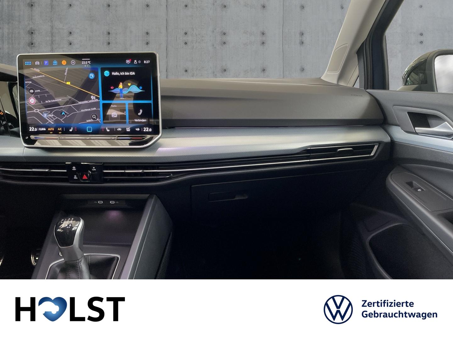Volkswagen Golf VIII 1.5TSI GOAL LED-Plus AHK GJR RüFaKa NA, миниатюра 14
