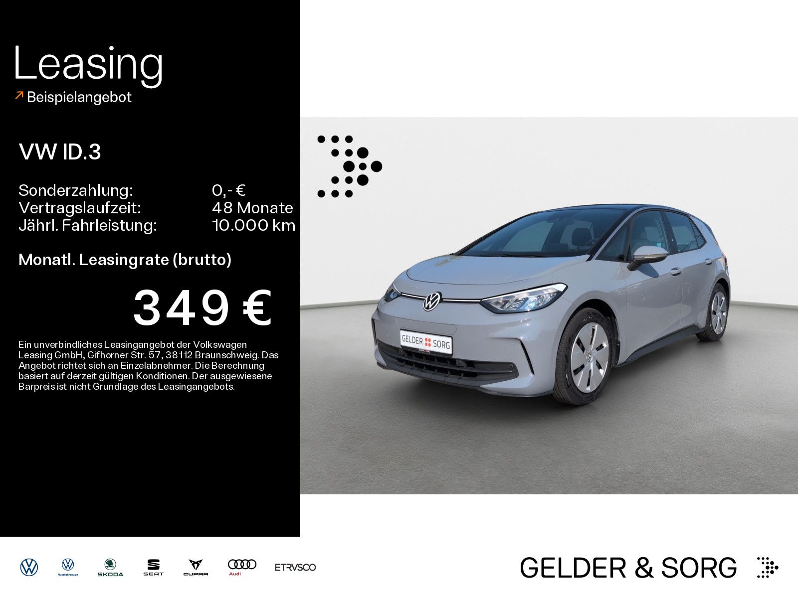 Volkswagen ID.3 Pro 428km/WLTP*LED*DAB+*EPH*ACC