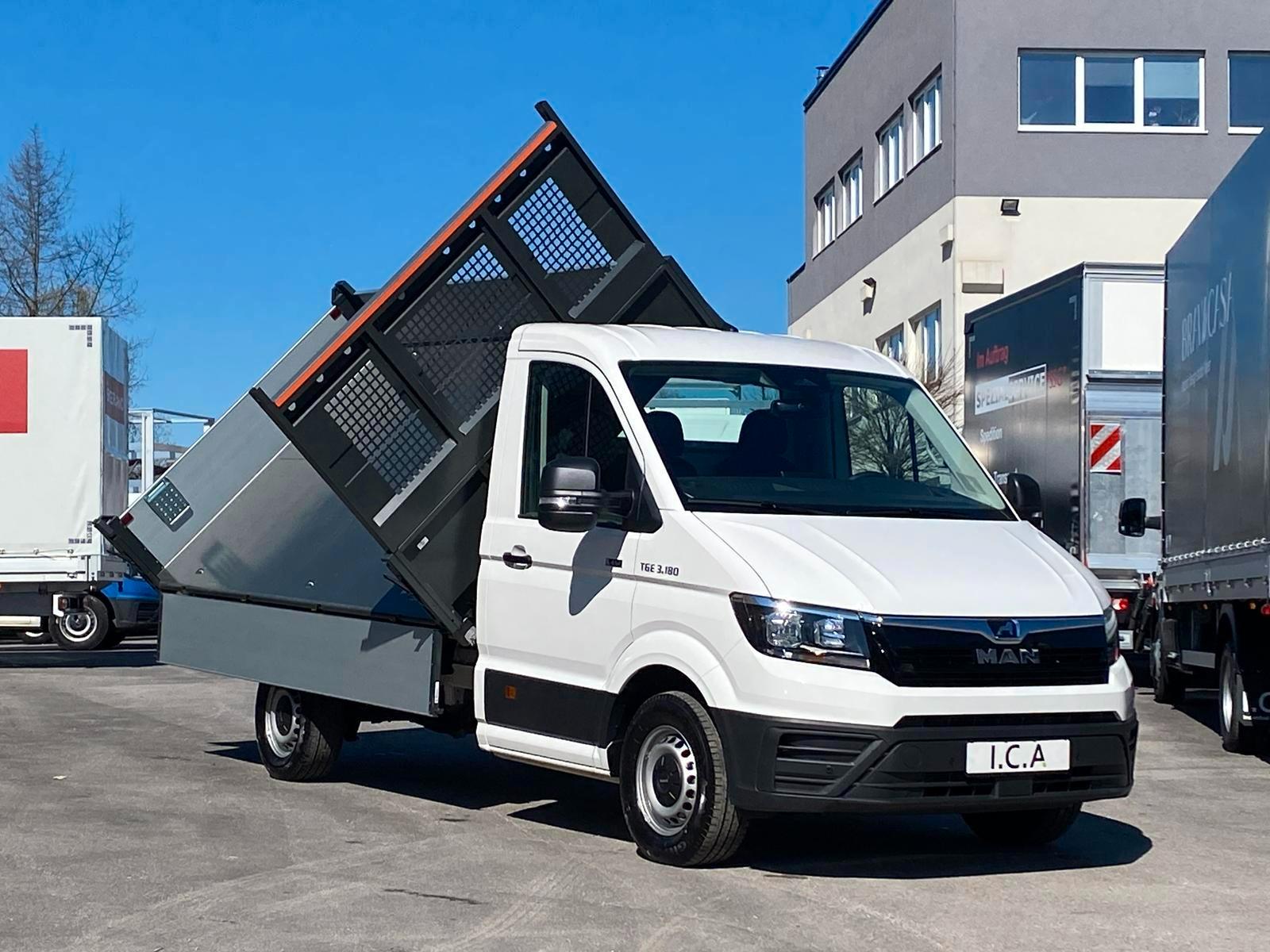 MAN TGE 3.180 4x4 AT8 SCATTOLINI DREISEITENKIPPER