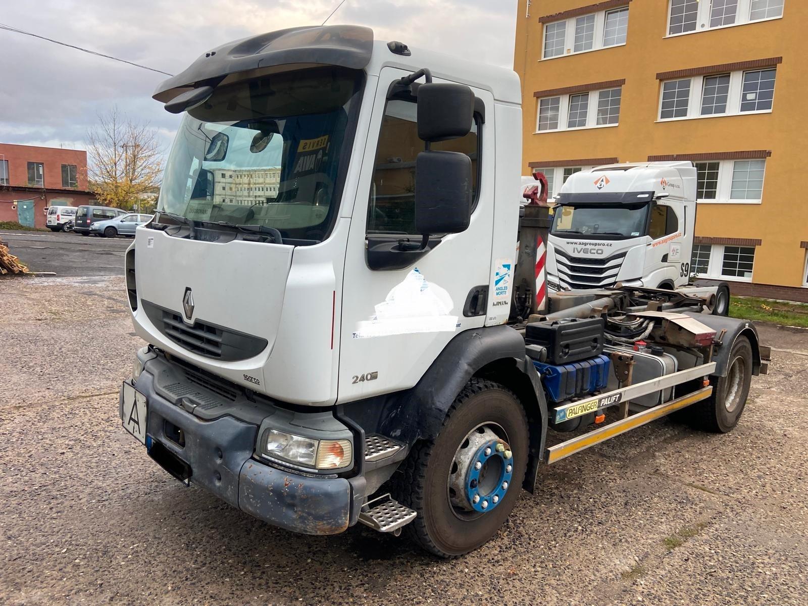 Renault Midlum 240,16 Abroll Palfinger