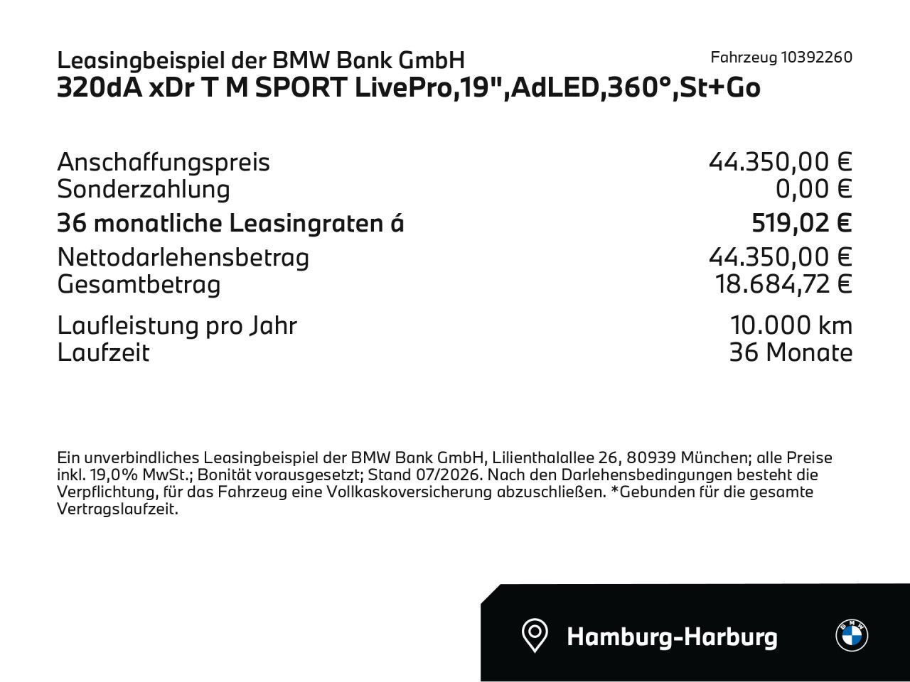 BMW 320dA xDr T M SPORT LivePro,19 AdLED,360° St foto 2