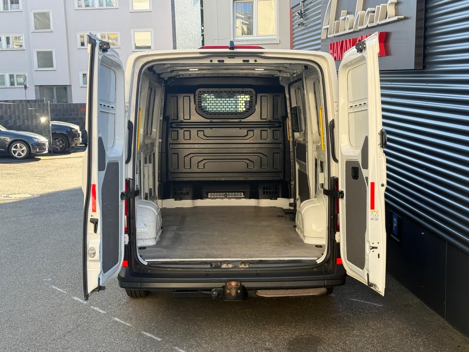 Volkswagen Crafter Kasten 30 mittellang*T-NAVI*R.KAM*AHK*, миниатюра 22