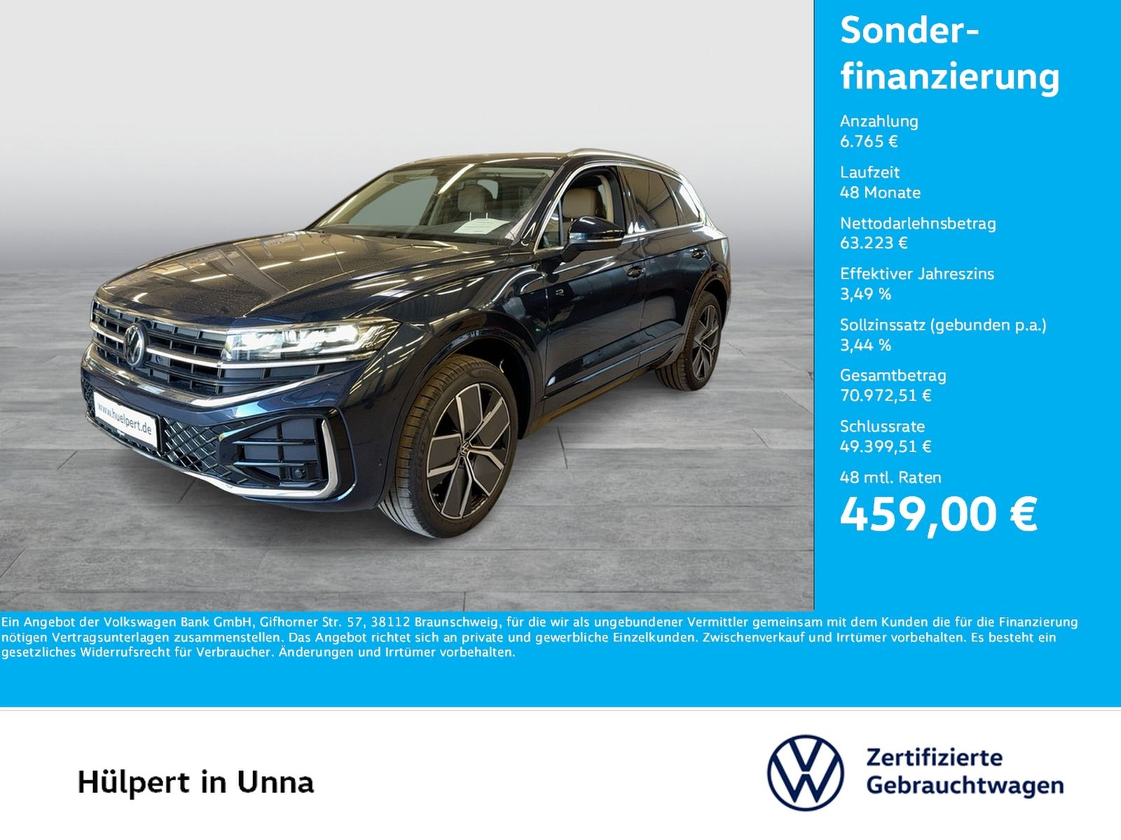 Volkswagen Touareg V6 R-LINE FINAL EDITION STANDHZ AHK LM21 foto 1
