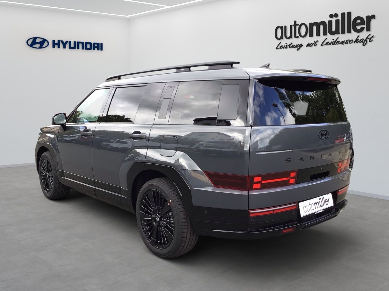 Fahrzeugabbildung Hyundai SANTA FE BLACKLINE 360 4xSHZ ACC AUT Akustikglas