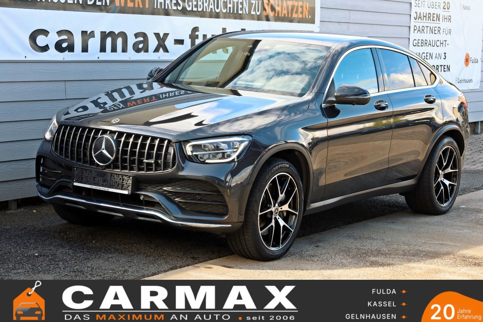 Fahrzeugabbildung Mercedes-Benz GLC 400d Coupe 4M AMG Line Navi,LED,360°,Apple C