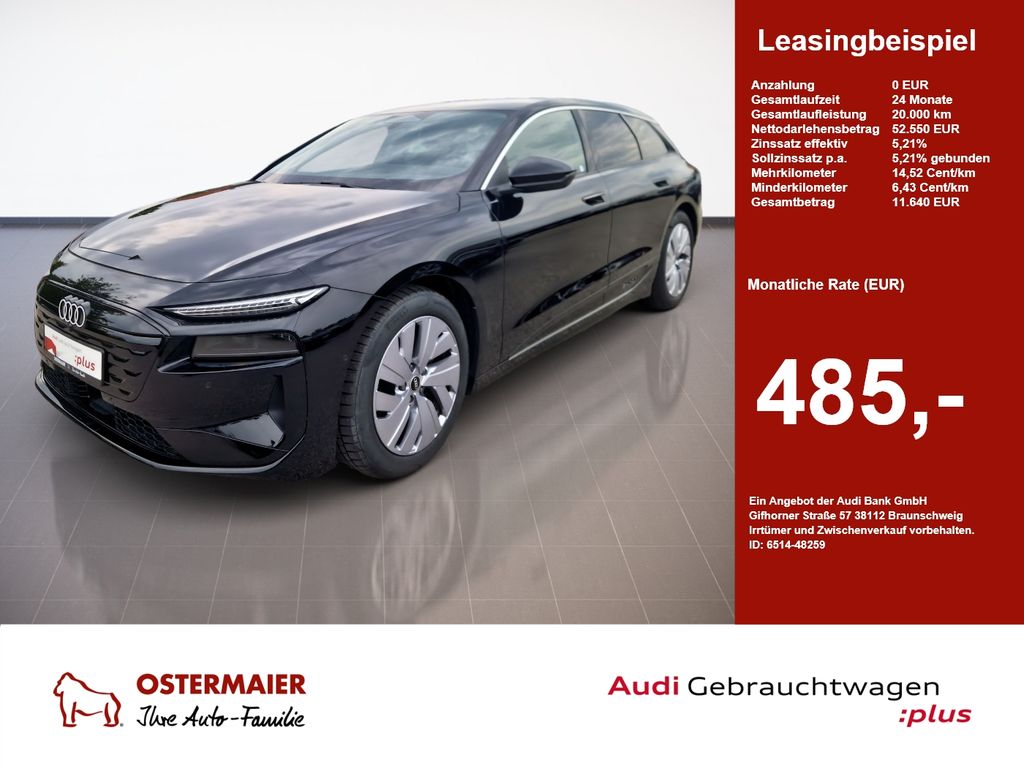 Abbildung Leasingangebot Audi A6 Avant e-tron 286PS AHK.B-DISPLAY.LM20.LED.WÄR