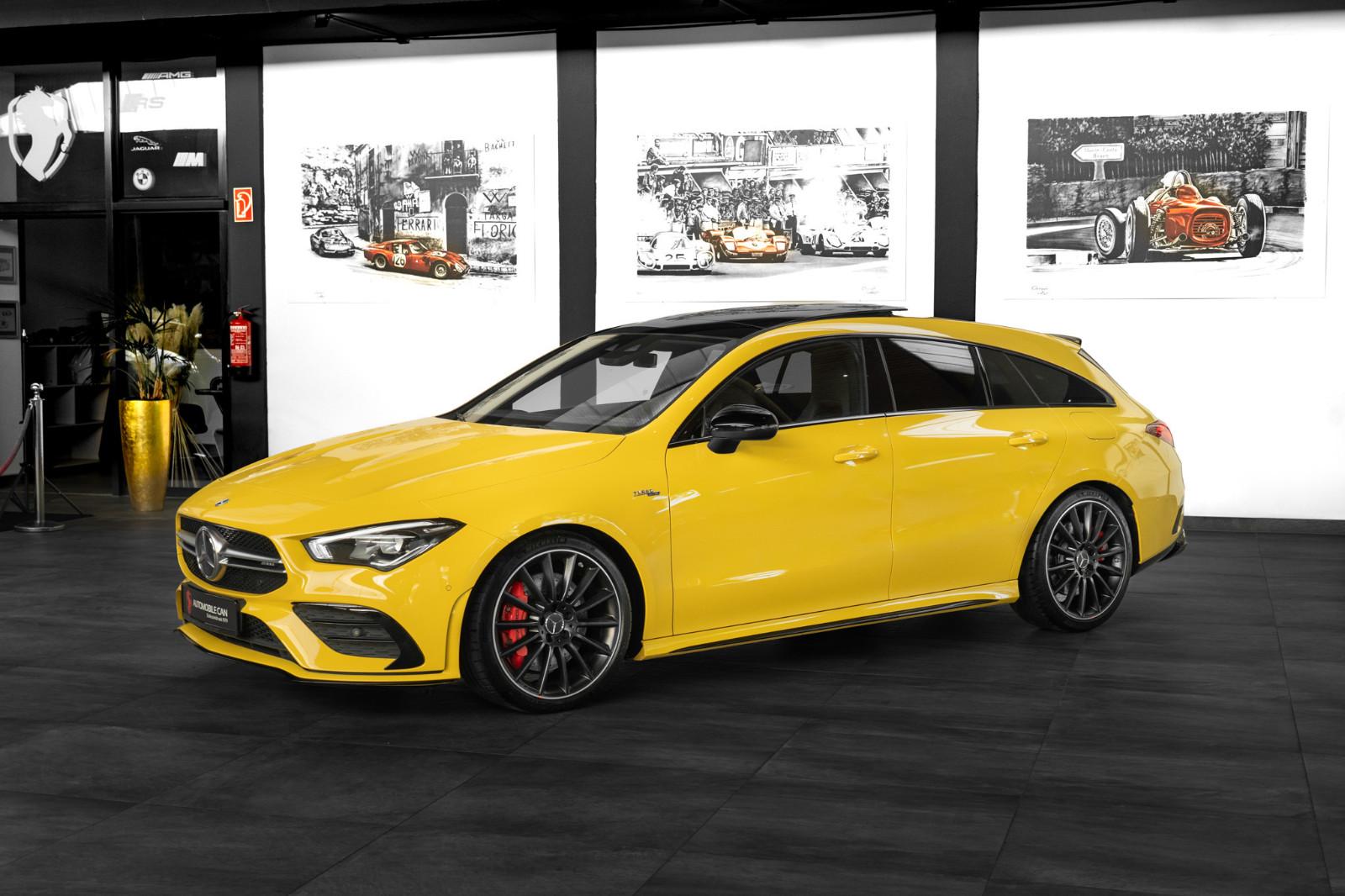 Mercedes-Benz CLA 35 AMG #AEROKIT #NIGHT-PAKET #PANORAMA