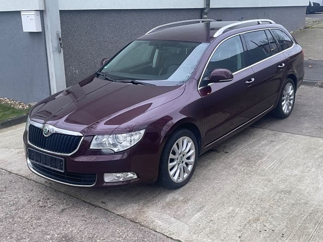 Skoda Superb Combi Exclusive Vollleder Euro 5 Tempomat