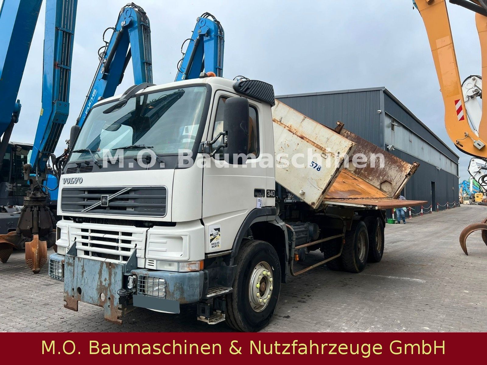 Fahrzeugabbildung Volvo FM 12-340 / Bordmatik / 6x4 /3. Seitenkipper/