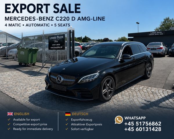 MERCEDES-BENZ C 220 d T 4Matic AMG-LINE  11.500€ NETTO
