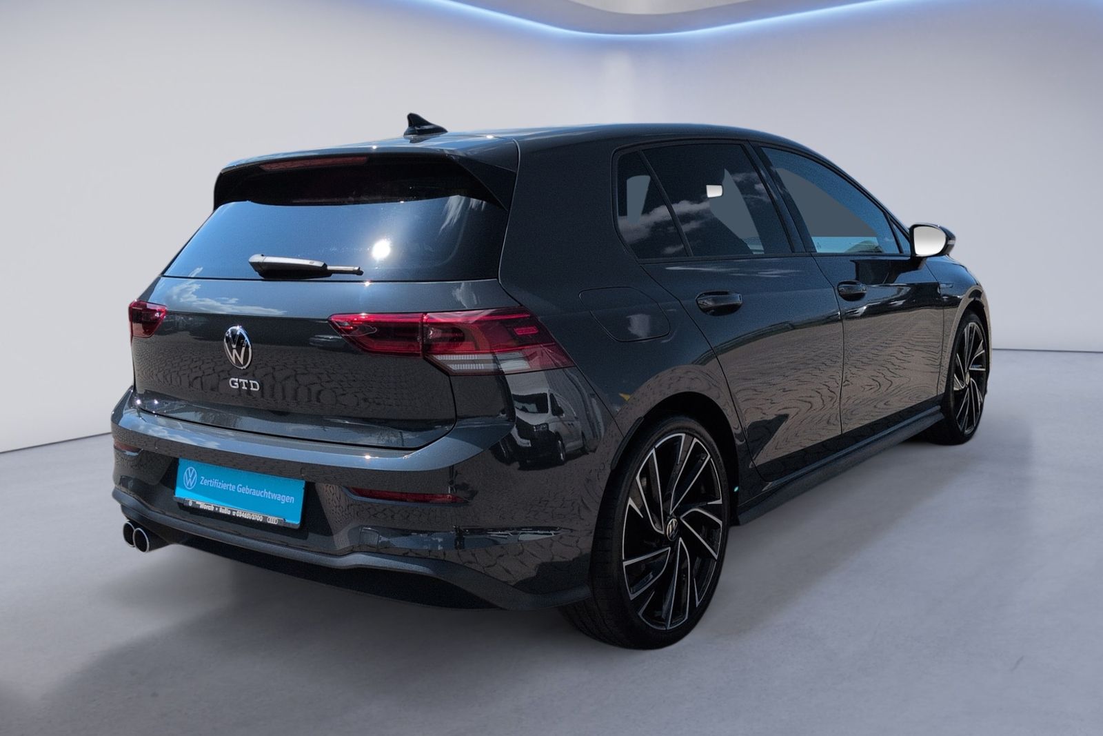 Golf VIII GTD 2.0 TDI DSG PANO+KEYLESS+19"+